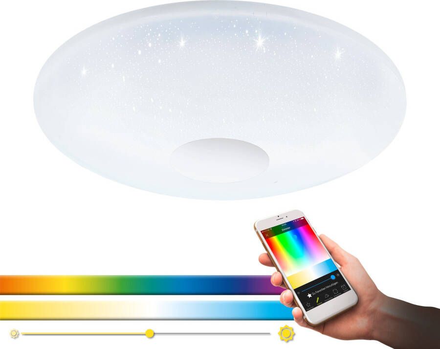EGLO Led-plafondlamp VOLTAGO-C CONNECT bediening via app + afstandsbediening BLE CCT RGB - Foto 7
