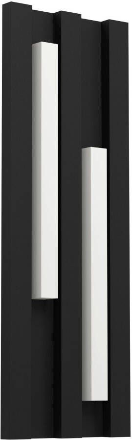 EGLO  Fandina Wandlamp Buiten - LED - 41 5 cm - Zwart Wit