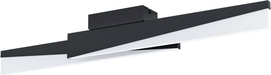 EGLO ISIDRO Plafonnière LED 86 cm Zwart