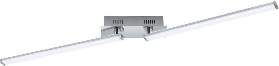 EGLO Lasana 2 Plafonnière LED 100.0 cm Chroom