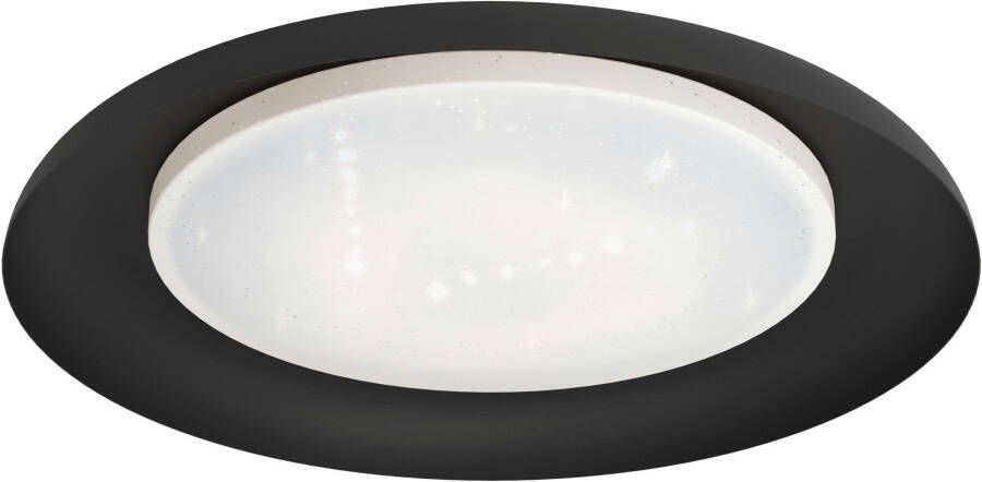 EGLO Penjamo Plafondlamp LED Ø 46 5 cm Zwart Wit - Foto 1