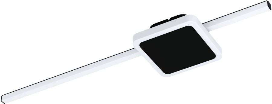 EGLO Sarginto Wandlamp Plafondlamp LED;LED 59 cm Zwart Wit
