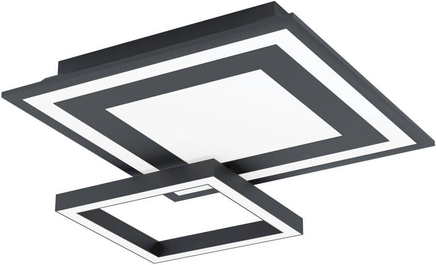 EGLO  connect.z Savatarila-Z Smart Plafondlamp - 45 cm - Zwart Wit - Instelbaar RGB & wit licht - Dimbaar - Zigbee - Foto 7