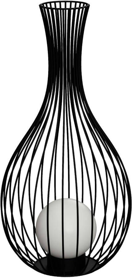EGLO Fossombrone Staande lamp Buiten E27 68 5 cm Zwart Wit - Foto 1