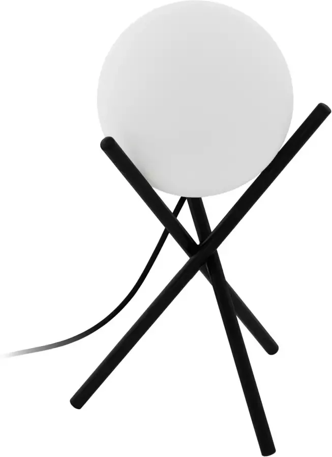 EGLO Castellato tafellamp E14 1-lichts zwart wit - Foto 2