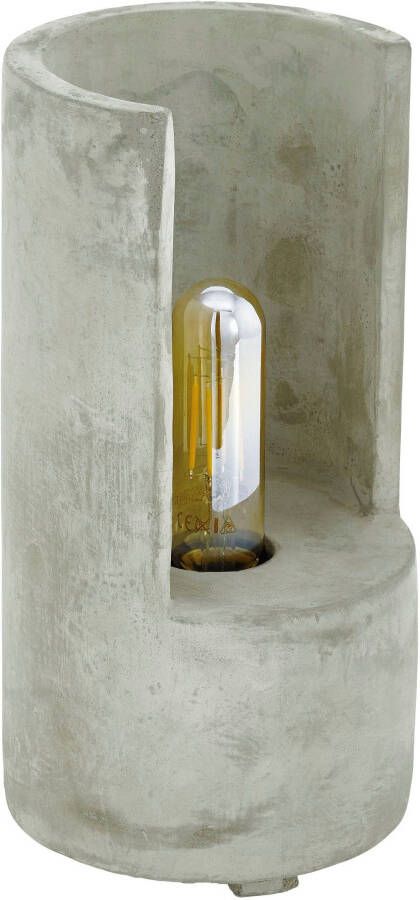 EGLO tafellamp Lynton 27 cm betonkleur Leen Bakker - Foto 4