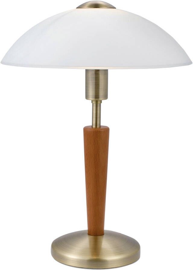 EGLO Solo 1 Tafellamp 1 Lichts- Ø260mm. Brons Noot Wit - Foto 6