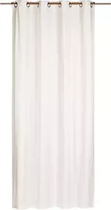 ELBERSDRUCKE Gordijn Miami Gordijn met ringen Miami 00 wit 255x140 cm ondoorzichtig (1 stuk)