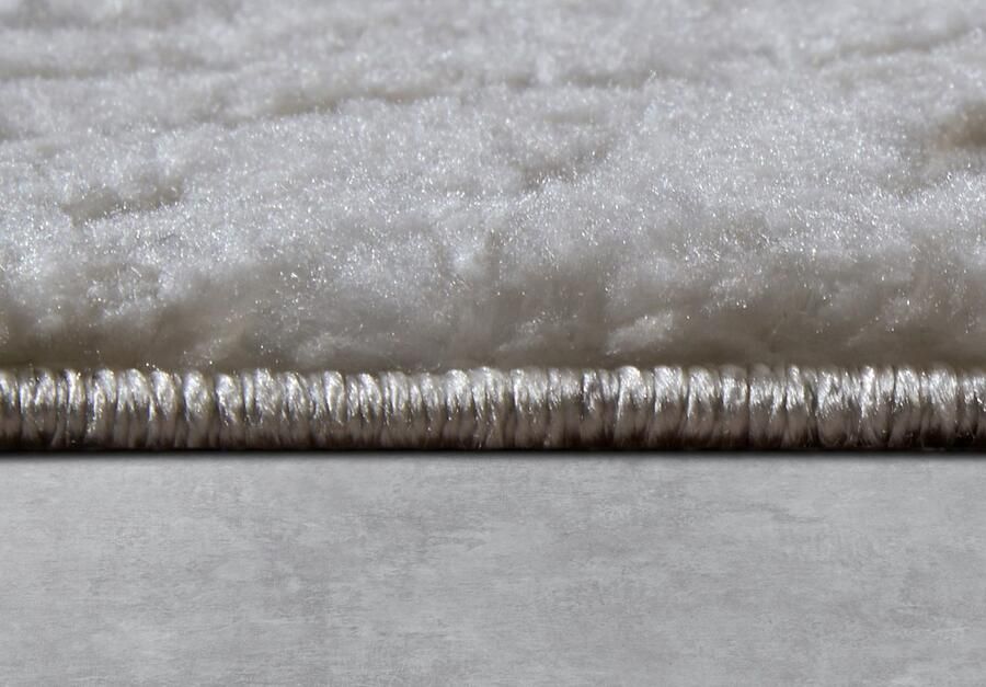 ELLE DECORATION Design-vloerkleed Chappe Shaggy loper pluizig zacht hoogpolig modern hoog-laag effect - Foto 4