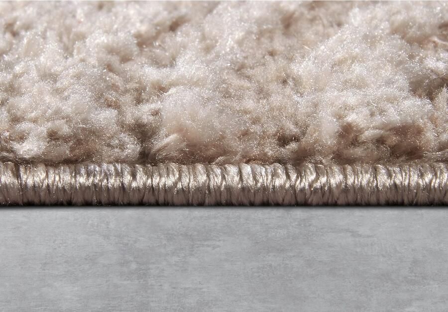 ELLE DECORATION Design-vloerkleed Chappe Shaggy loper pluizig zacht hoogpolig modern hoog-laag effect - Foto 5