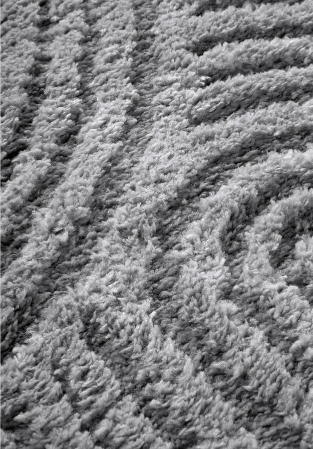 ELLE DECORATION Design-vloerkleed Chappe Shaggy loper pluizig zacht hoogpolig modern hoog-laag effect - Foto 5