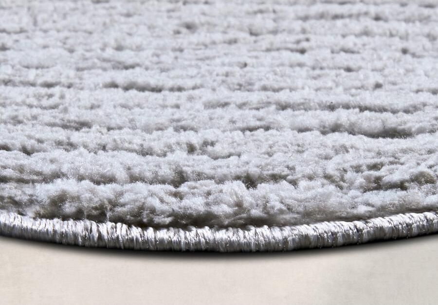 ELLE DECORATION Design-vloerkleed Cosy Panglao ook als rond tapijt verkrijgbaar uni laagpolig hoog-laag structuur modern scandi boho woonkamer - Foto 4