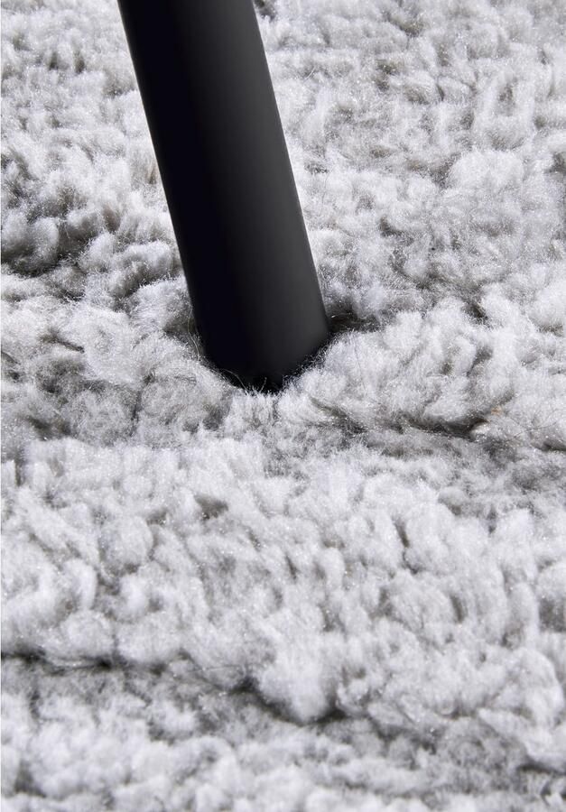 ELLE DECORATION Design-vloerkleed Cosy Panglao ook als rond tapijt verkrijgbaar uni laagpolig hoog-laag structuur modern scandi boho woonkamer - Foto 5