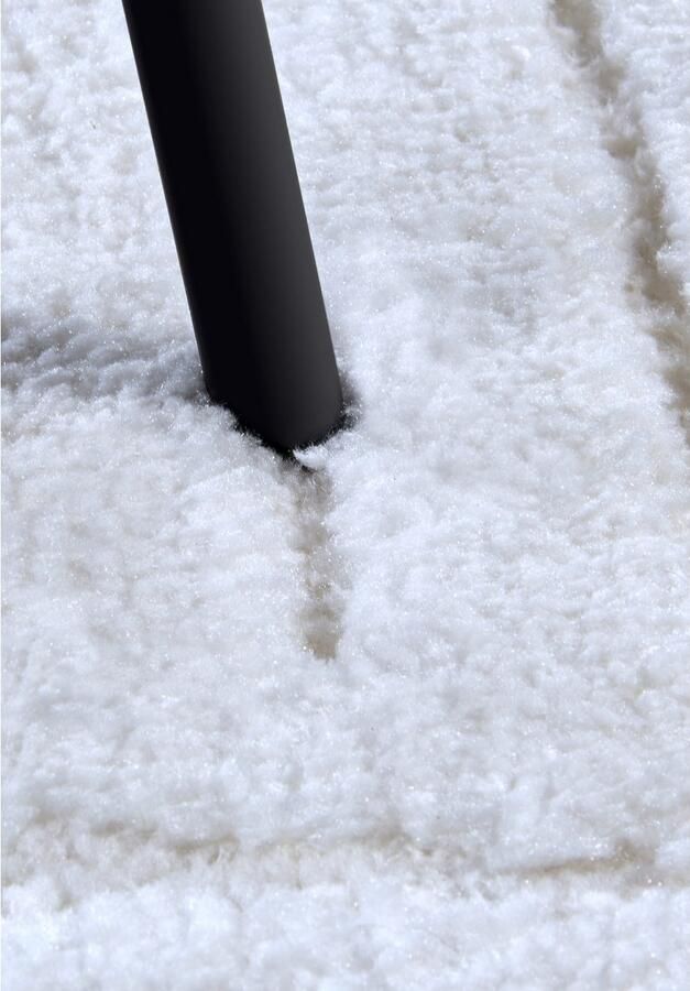 ELLE DECORATION Design-vloerkleed Cosy Panglao ook als rond tapijt verkrijgbaar uni laagpolig hoog-laag structuur modern scandi boho woonkamer - Foto 7