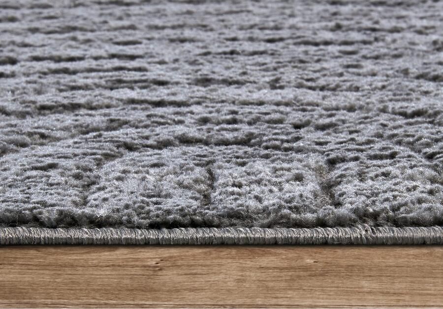 ELLE DECORATION Design-vloerkleed Cosy Panglao ook als rond tapijt verkrijgbaar uni laagpolig hoog-laag structuur modern scandi boho woonkamer - Foto 7