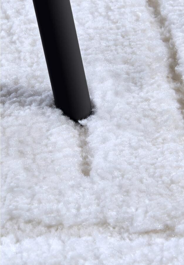 ELLE DECORATION Design-vloerkleed Cosy Panglao ook als rond tapijt verkrijgbaar uni laagpolig hoog-laag structuur modern scandi boho woonkamer - Foto 7