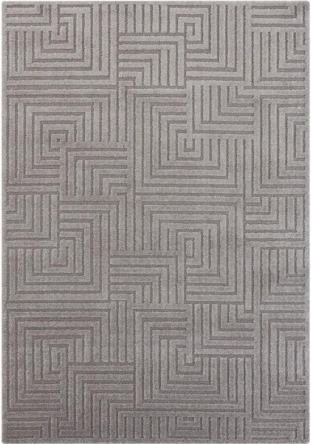 ELLE DECORATION Design-vloerkleed Manipu Zachte korte pool reliëfeffect modern zacht woonkamer - Foto 3