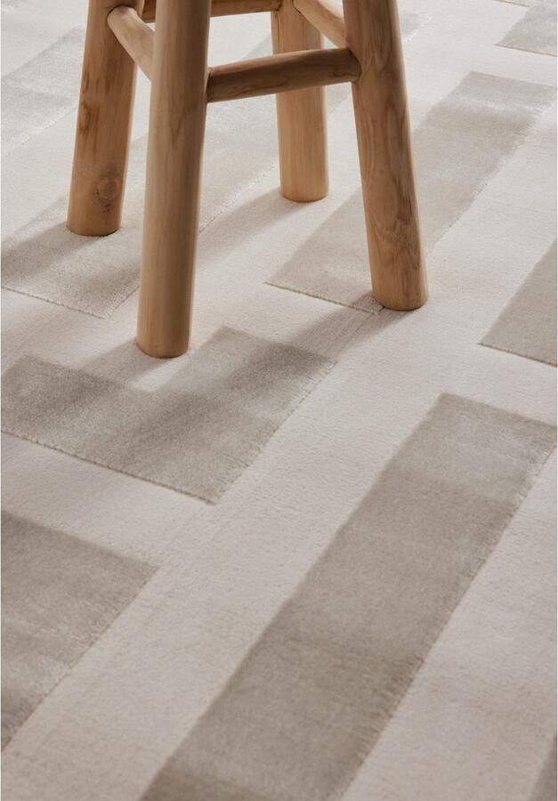 ELLE DECORATION Design-vloerkleed Onyx Woonkamer slaapkamer loper hoog-laag effect gang glans - Foto 7