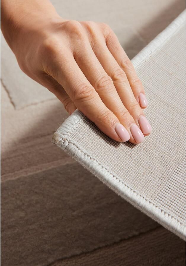 ELLE DECORATION Design-vloerkleed Onyx Woonkamer slaapkamer loper hoog-laag effect gang glans - Foto 7