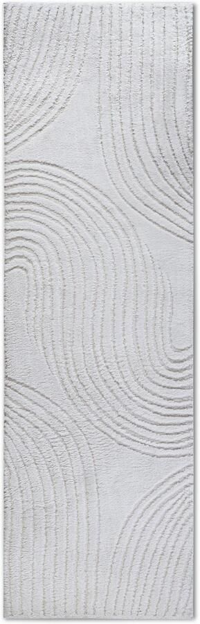 ELLE DECORATION Design-vloerkleed Pigment Hoogpolig shaggy loper zacht langpolig modern hoog-laag effect - Foto 8