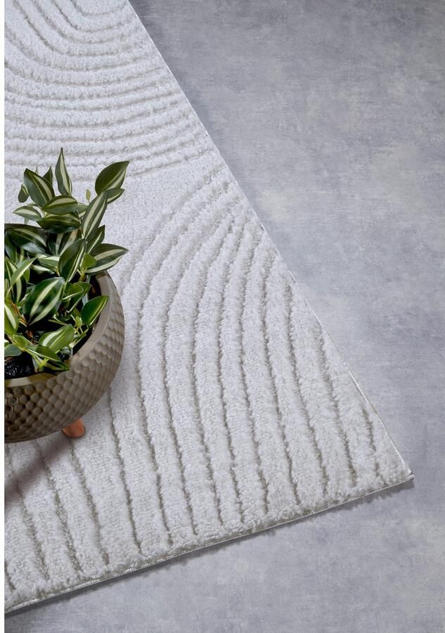 ELLE DECORATION Design-vloerkleed Pigment Hoogpolig shaggy loper zacht langpolig modern hoog-laag effect - Foto 2