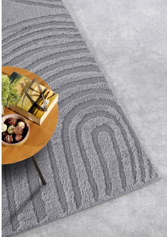 ELLE DECORATION Design-vloerkleed Pigment Hoogpolig shaggy loper zacht langpolig modern hoog-laag effect - Foto 2