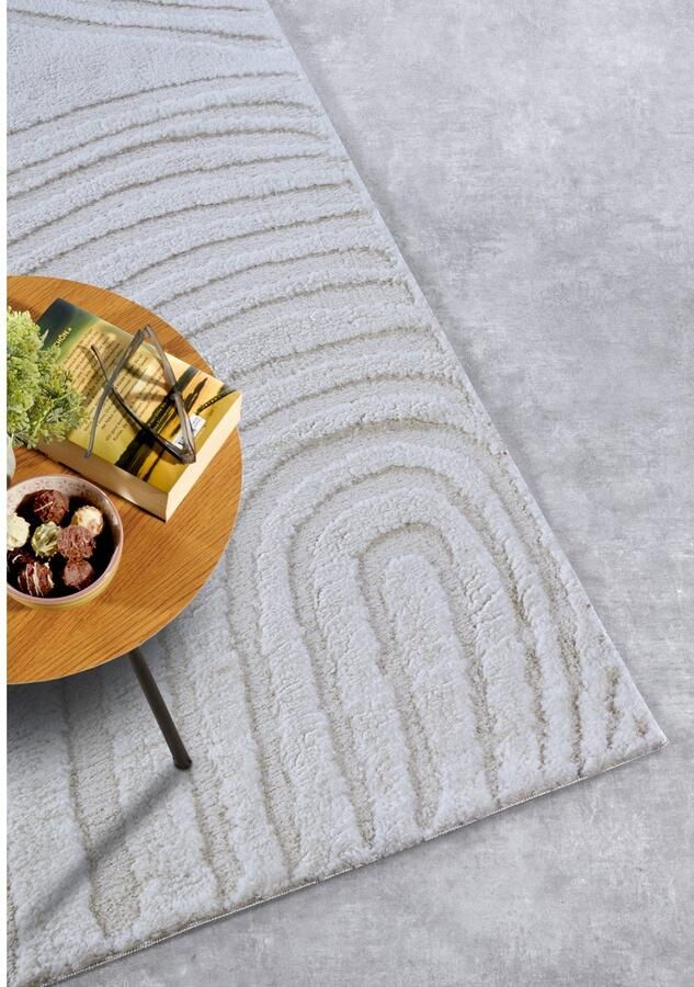 ELLE DECORATION Design-vloerkleed Pigment Hoogpolig shaggy loper zacht langpolig modern hoog-laag effect - Foto 2