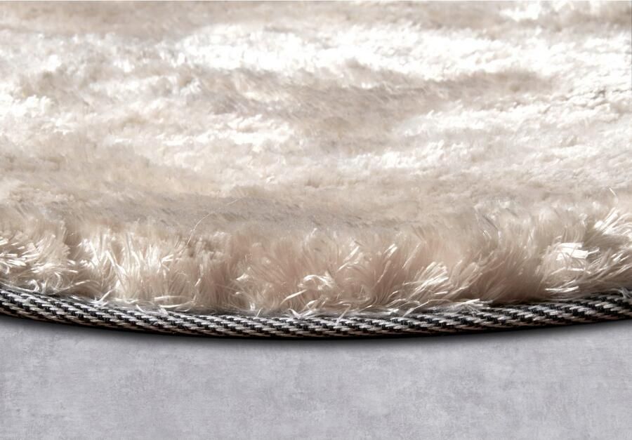 ELLE DECORATION Hoogpolig vloerkleed Calida Lange pool shaggy effen pluizig zacht glanzend modern effen - Foto 8