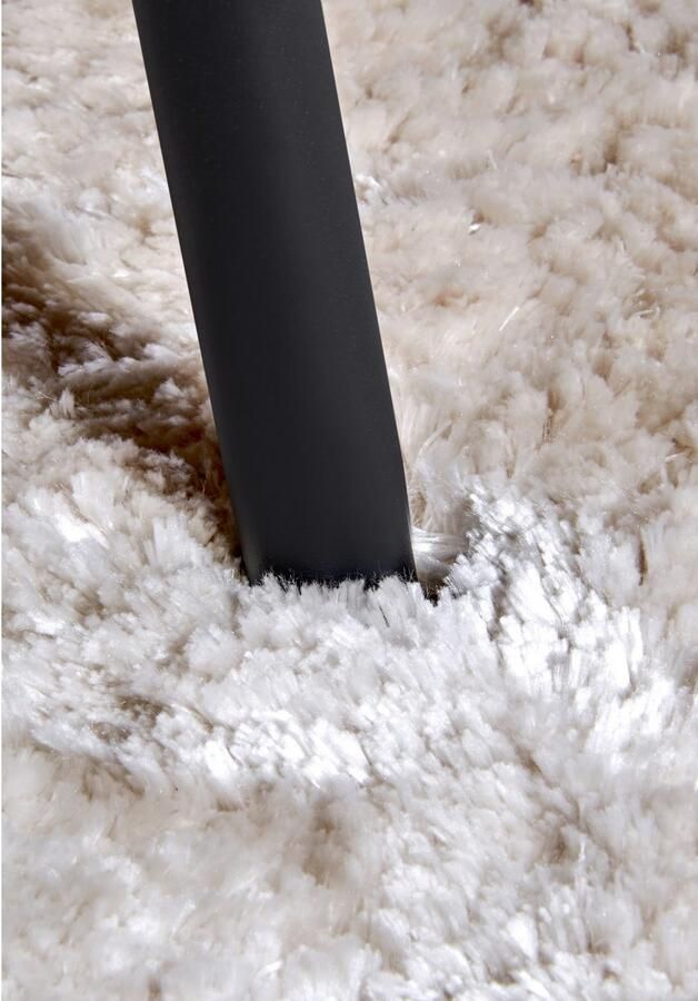 ELLE DECORATION Hoogpolig vloerkleed Calida Lange pool shaggy effen pluizig zacht glanzend modern effen - Foto 5