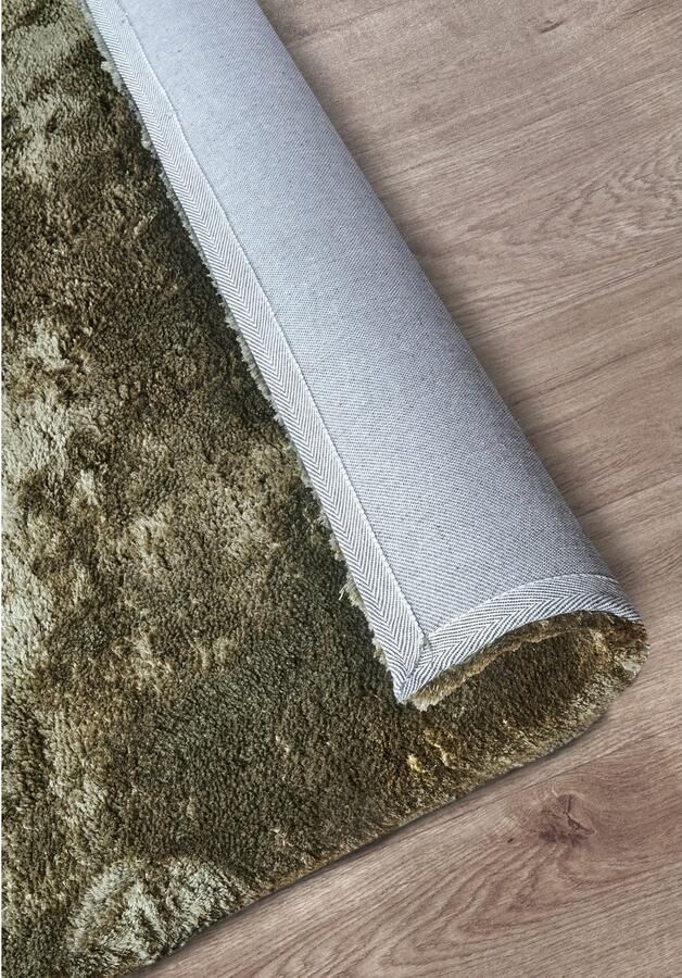 ELLE DECORATION Hoogpolig vloerkleed Calida Lange pool shaggy effen pluizig zacht glanzend modern effen - Foto 7