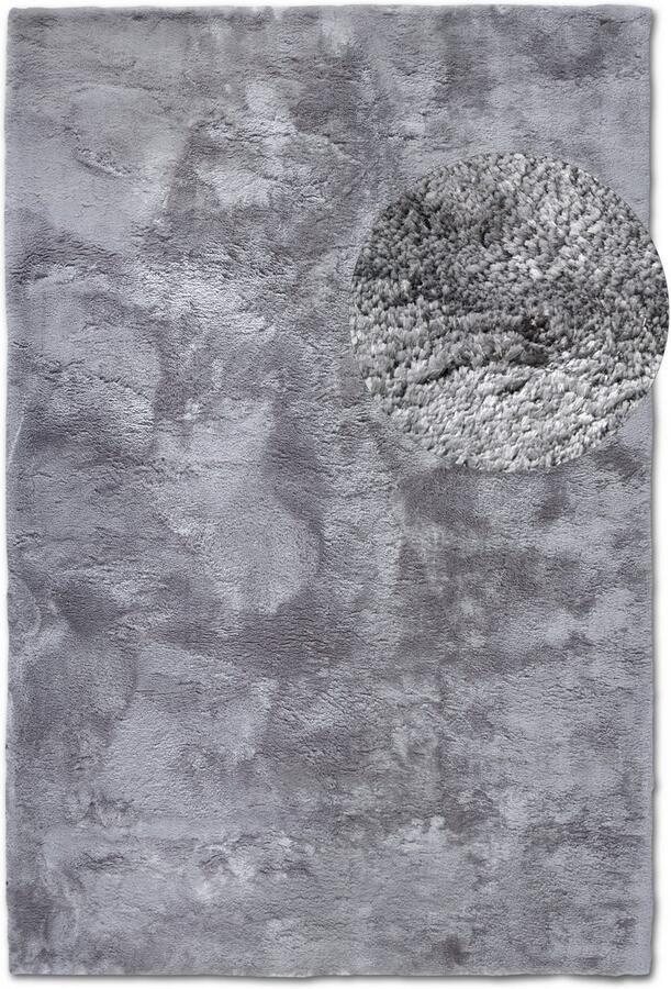 ELLE DECORATION Hoogpolig vloerkleed Calida Lange pool shaggy effen pluizig zacht glanzend modern effen - Foto 7