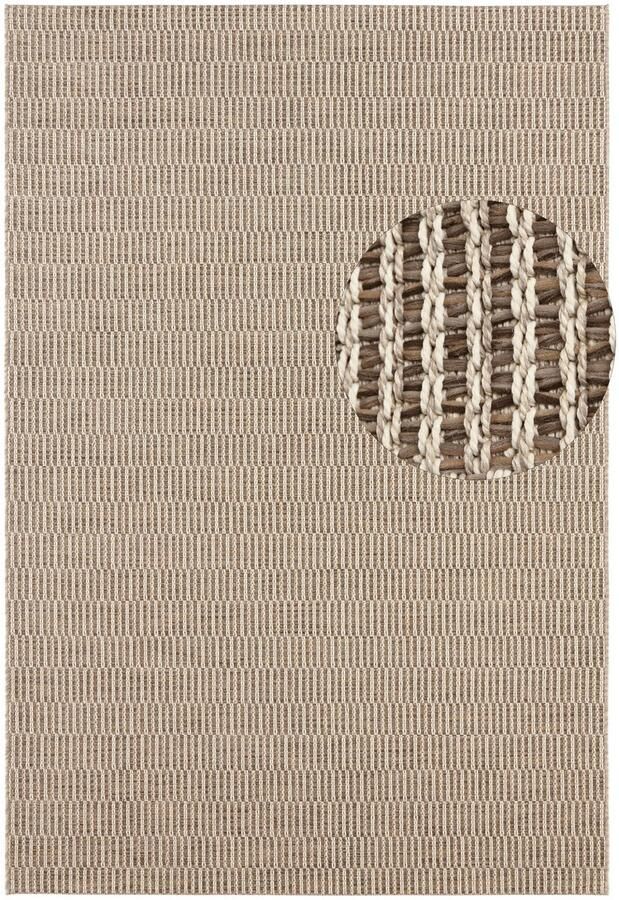 ELLE DECORATION Vloerkleed Dreux Geschikt voor binnen en buiten weerbestendig balkon tuin woonkamer waterbestendig - Foto 6