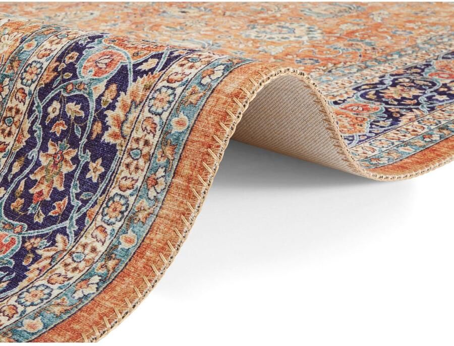 ELLE DECORATION Vloerkleed Keshan Maschad Oosters loper kortpolig vintage woonkamer slaapkamer - Foto 2