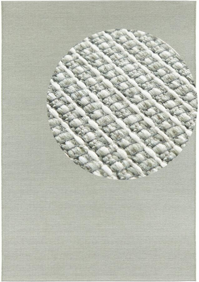 ELLE DECORATION Vloerkleed Millau Platweefsel in- & outdoor modern terras balkon woonkamer - Foto 8