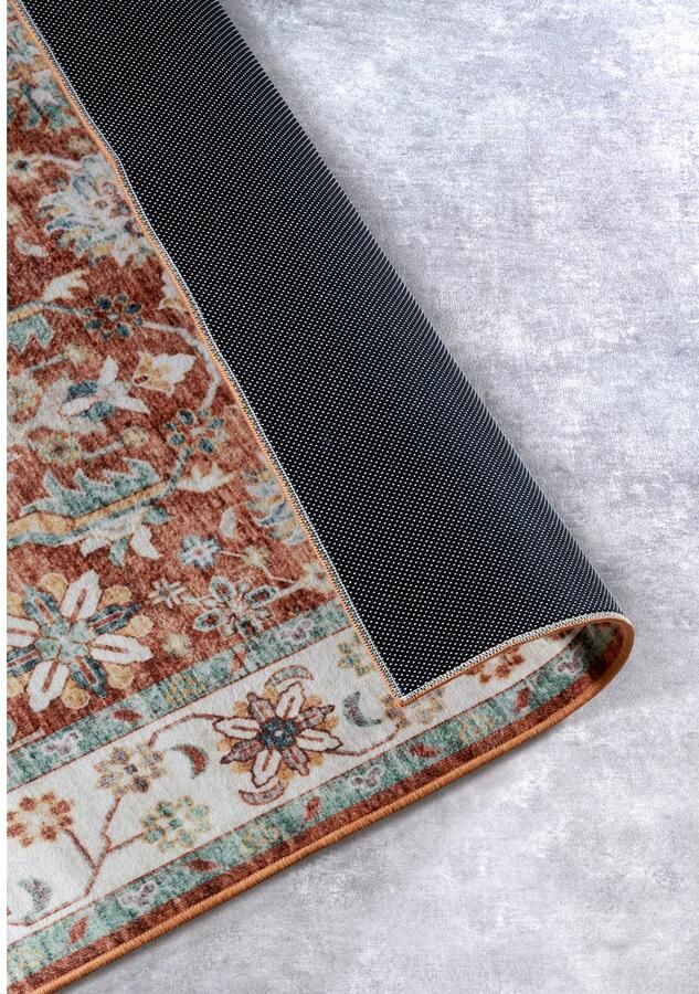 ELLE DECORATION Vloerkleed Saveh Kortpolig antislip vintage klassiek woonkamer gang - Foto 6