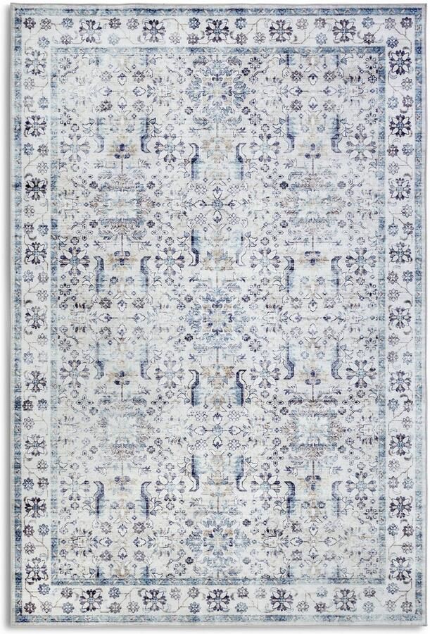 ELLE DECORATION Vloerkleed Saveh Kortpolig antislip vintage klassiek woonkamer gang - Foto 7