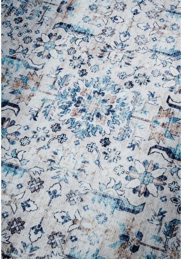 ELLE DECORATION Vloerkleed Saveh Kortpolig antislip vintage klassiek woonkamer gang - Foto 4