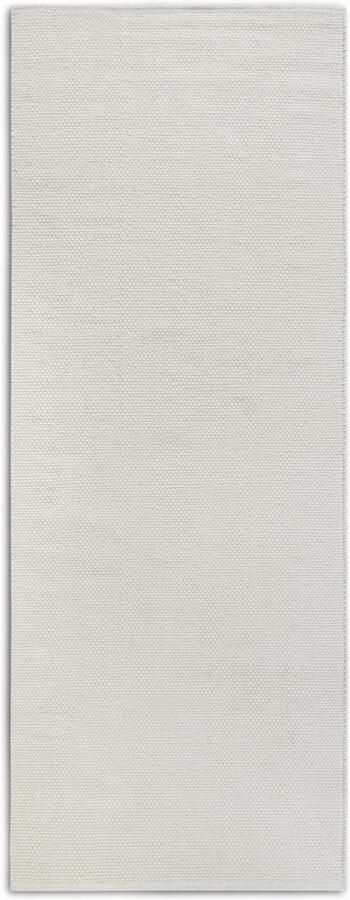 ELLE DECORATION Wollen kleed Pradesh Handgeweven wol natuur loper woonkamer slaapkamer Scandi - Foto 8