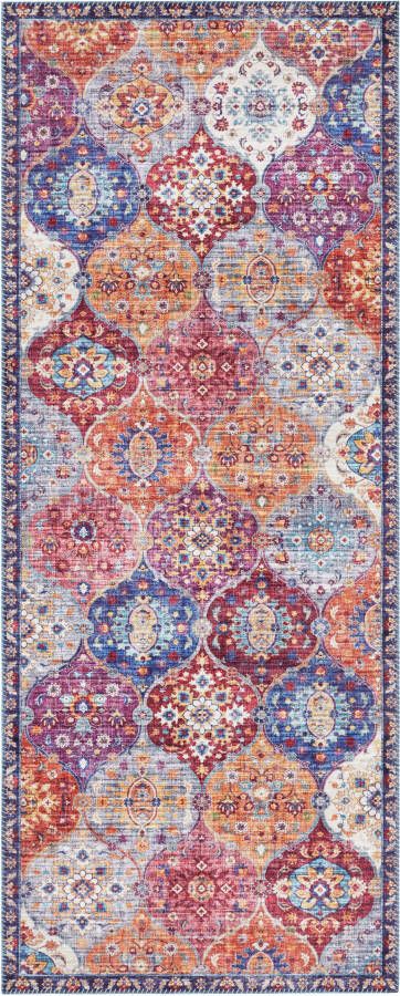 Elle Decoration Oosters vloerkleed Kashmir Ghom multi 80x200 cm - Foto 5