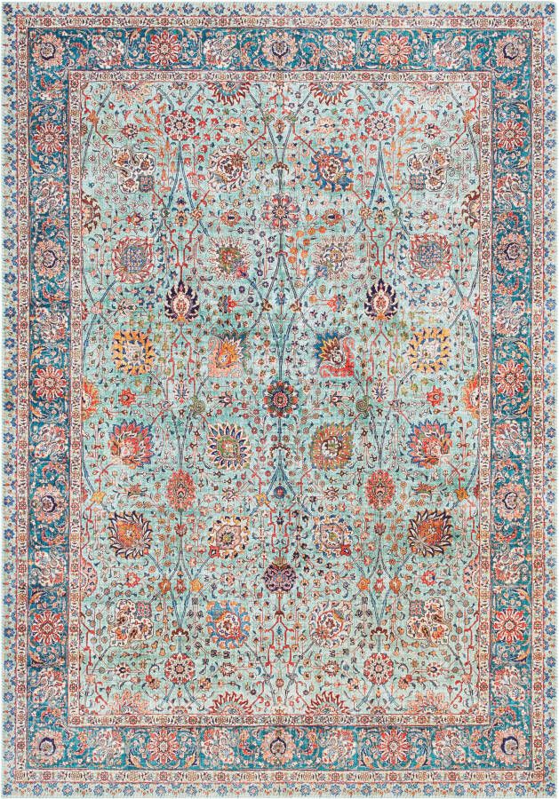 Elle Decoration Oosters vloerkleed Mahal jade 120x160 cm