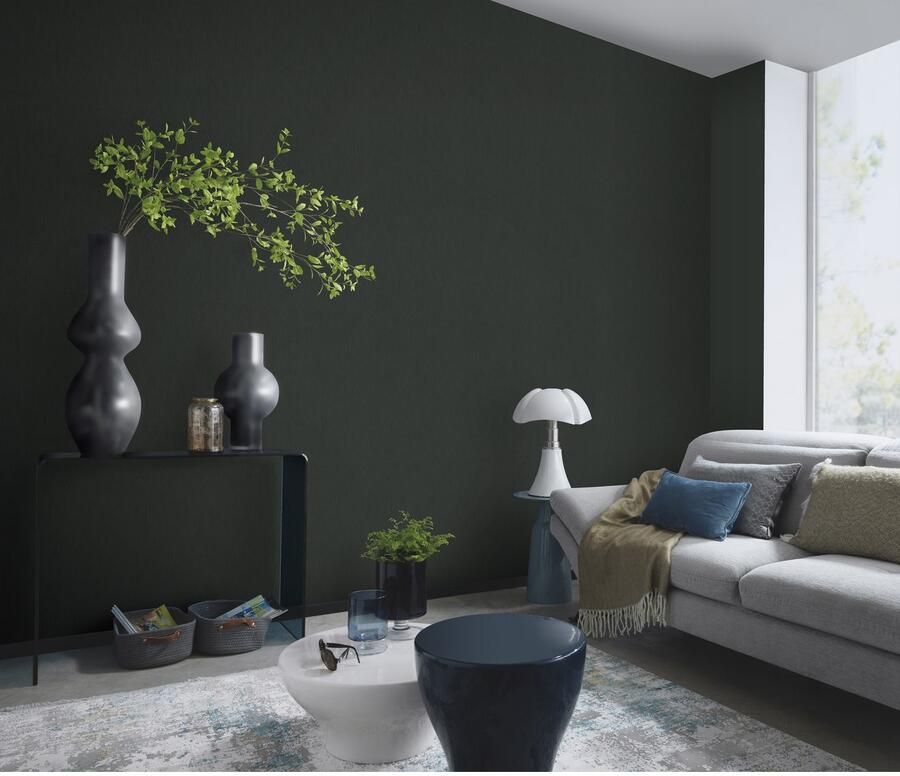 Erismann Vliesbehang CELESTE trendy unistructuur (1 stuk) - Foto 2
