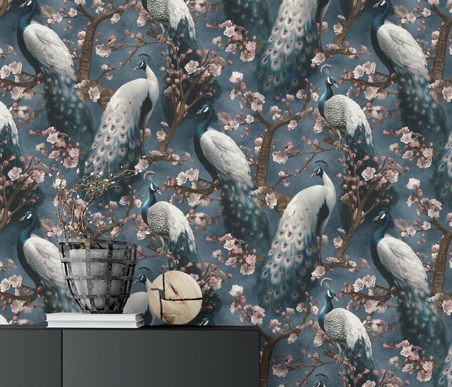 Erismann Vliesbehang PAVO (1 stuk) - Foto 4