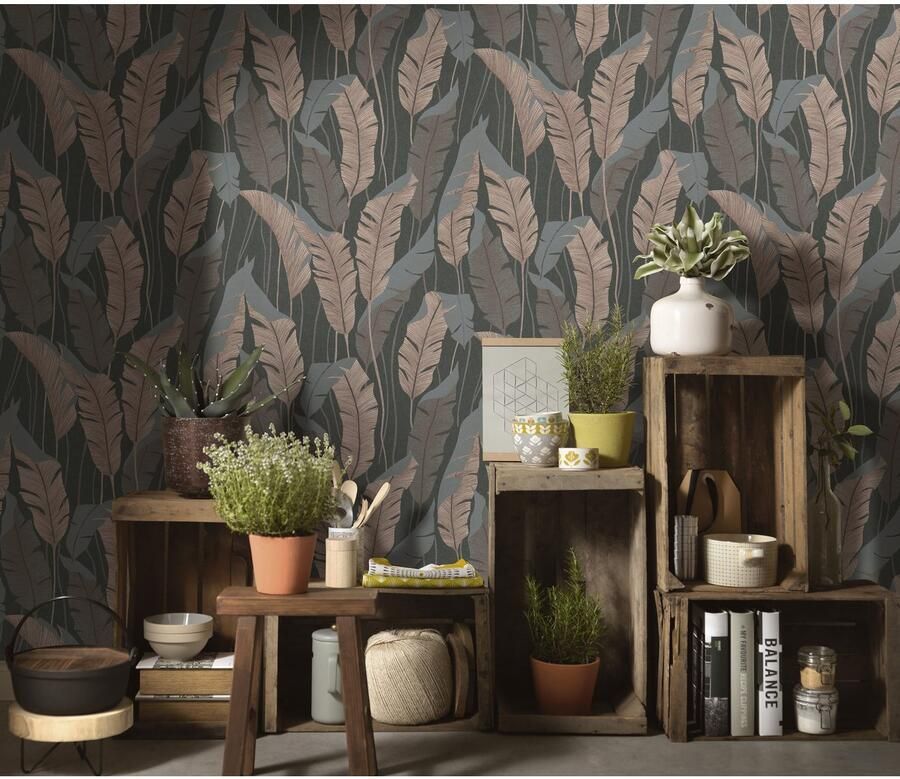 Erismann Vliesbehang PVC-vrije vliesbehang ARWEN (1 stuk)