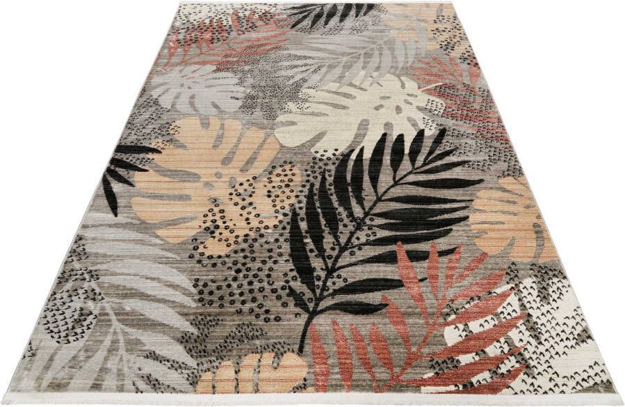 Esprit Vloerkleed Florence ESP-21077 Modern designer vloerkleed met franje jungle woonkamer - Foto 7