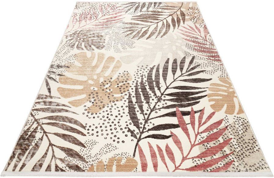 Esprit Vloerkleed Florence ESP-21077 Modern designer vloerkleed met franje jungle woonkamer - Foto 8