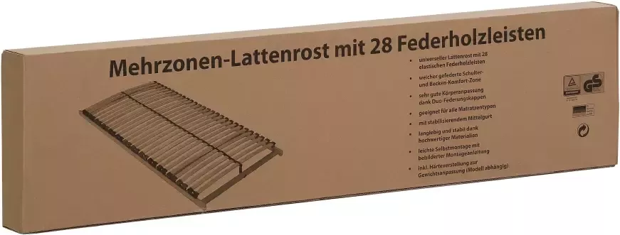 Älgdröm Lattenbodem Lattenrost Glomma NV 90x200 cm und weiteren Größen (1 stuk) - Foto 6