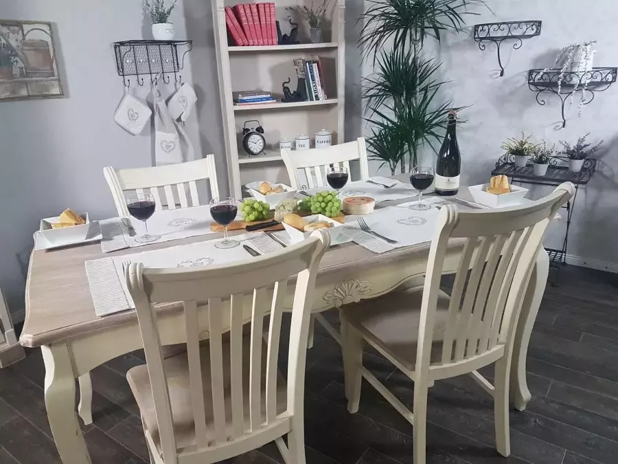 Ambiente Haus Decoratief wandrek Set wandrekken antiek-bruin (1 stuk)