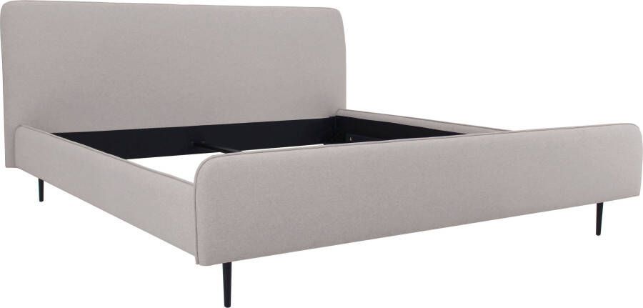 Andas Gestoffeerd bed Edvard met gestoffeerd hoofd- en voeteneinde - Foto 3