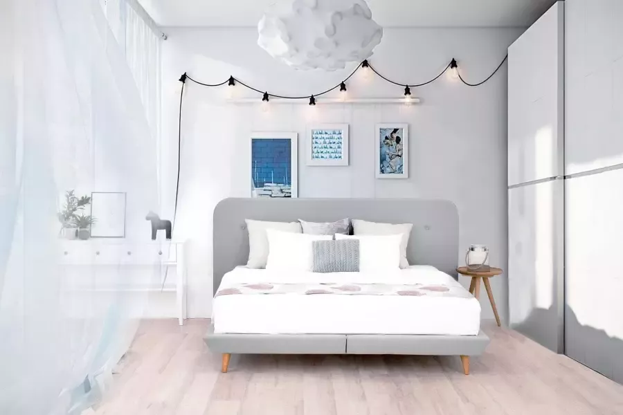 Andas Boxspring Premium Stiksels met capitonnage incl. topmatras