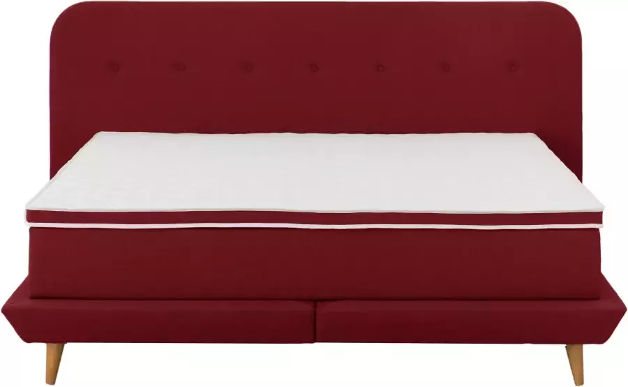 Andas Boxspring Premium Stiksels met capitonnage incl. topmatras - Foto 4
